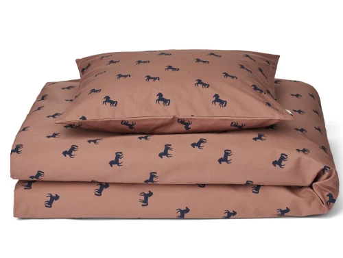 Liewood horses dark rosetta juniorsengetøj Ingeborg